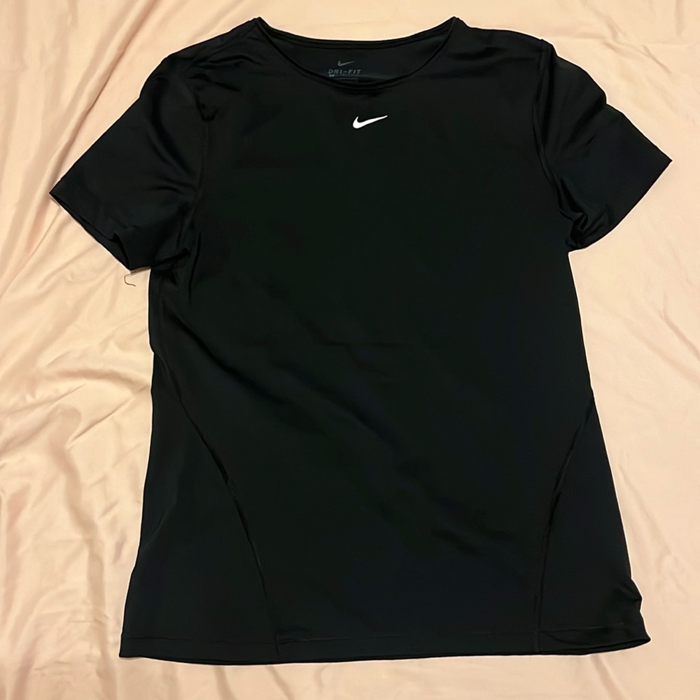 Nike black dri fit tee